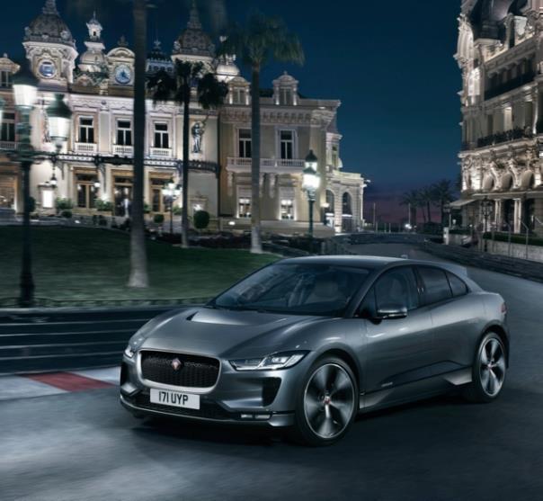 JAGUAR I-PACE* UMRUNDET MIT GEBALLTER ELEKTRO-POWER DEN FORMEL 1-KURS VON MONACO